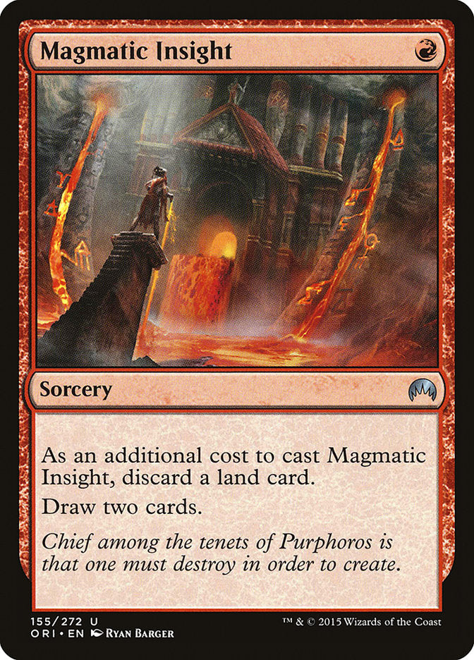 Magmatic Insight [Magic Origins] | Card Merchant Takapuna