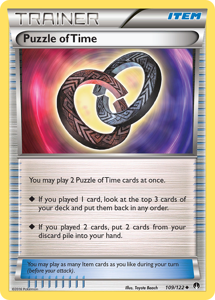 Puzzle of Time (109/122) [XY: BREAKpoint] | Card Merchant Takapuna