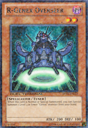 R-Genex Overseer [DT03-EN022] Rare | Card Merchant Takapuna