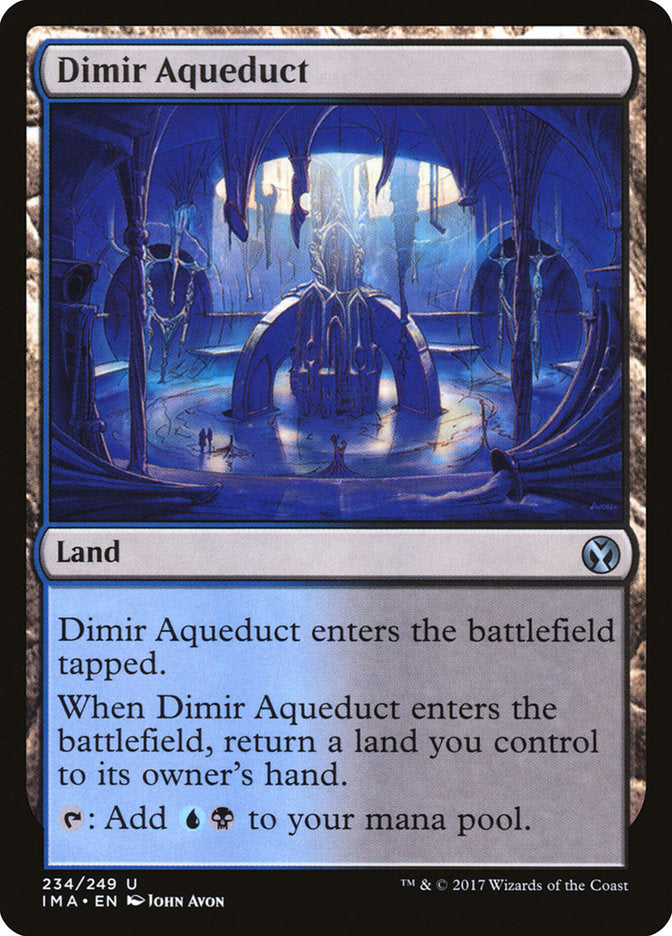 Dimir Aqueduct [Iconic Masters] | Card Merchant Takapuna