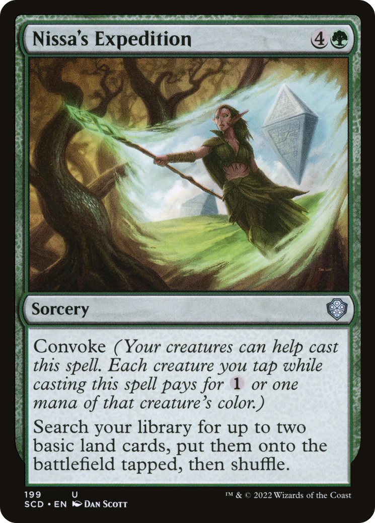 Nissa's Expedition [Starter Commander Decks] | Card Merchant Takapuna