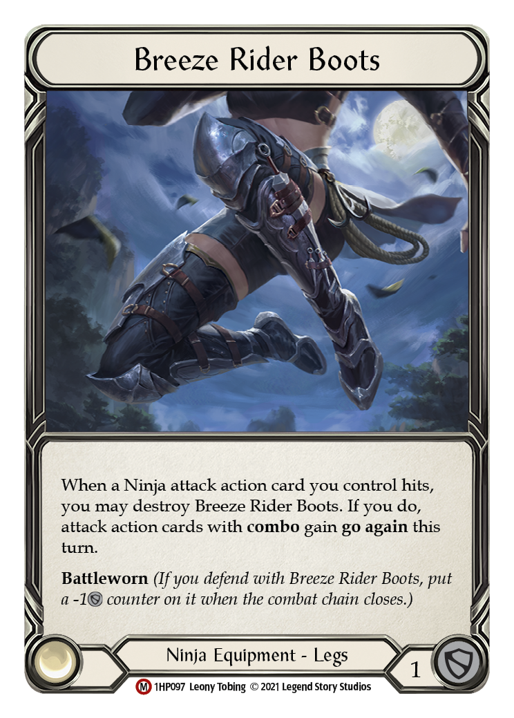 Breeze Rider Boots [1HP097] (History Pack 1) | Card Merchant Takapuna