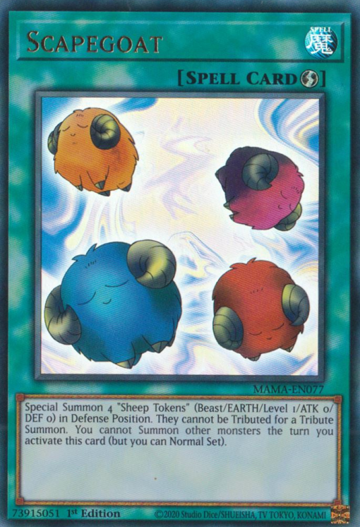 Scapegoat [MAMA-EN077] Ultra Rare | Card Merchant Takapuna