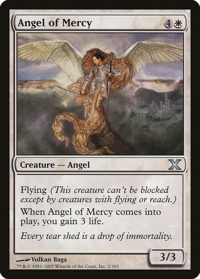 Angel of Mercy [Tenth Edition] | Card Merchant Takapuna