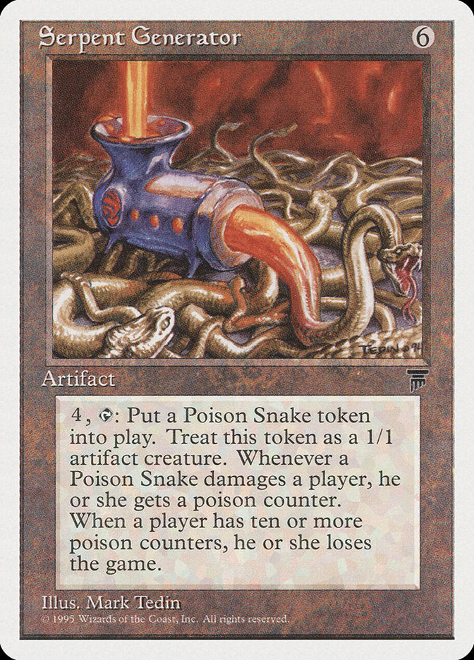 Serpent Generator [Chronicles] | Card Merchant Takapuna