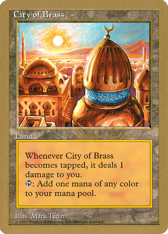 City of Brass (Brian Selden) [World Championship Decks 1998] | Card Merchant Takapuna