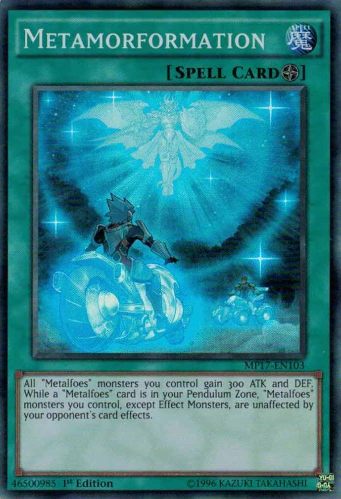 Metamorformation [MP17-EN103] Super Rare | Card Merchant Takapuna