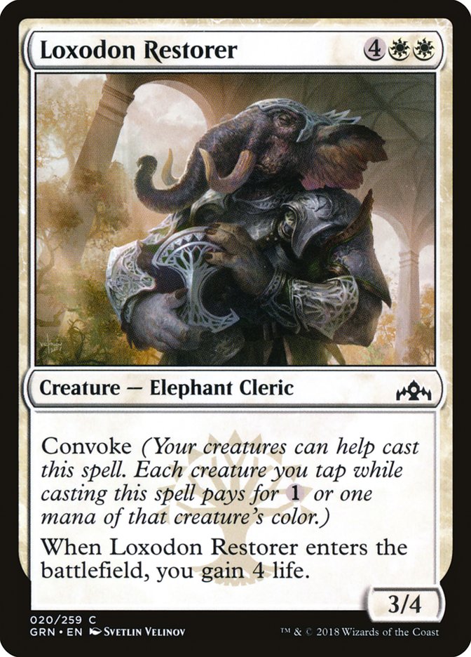 Loxodon Restorer [Guilds of Ravnica] | Card Merchant Takapuna