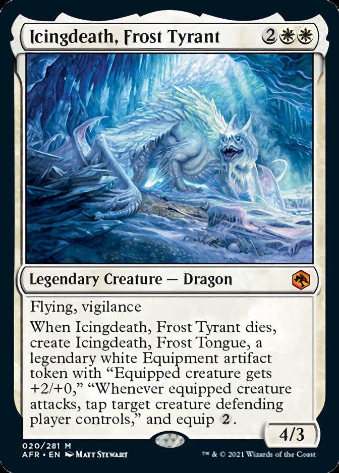 Icingdeath, Frost Tyrant [Dungeons & Dragons: Adventures in the Forgotten Realms] | Card Merchant Takapuna