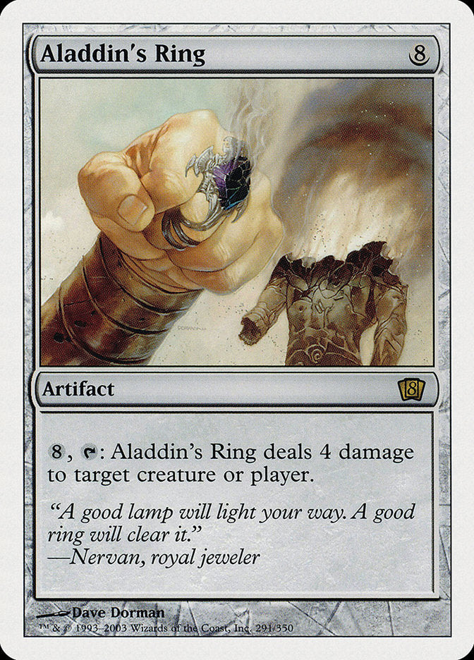 Aladdin's Ring [Eighth Edition] | Card Merchant Takapuna