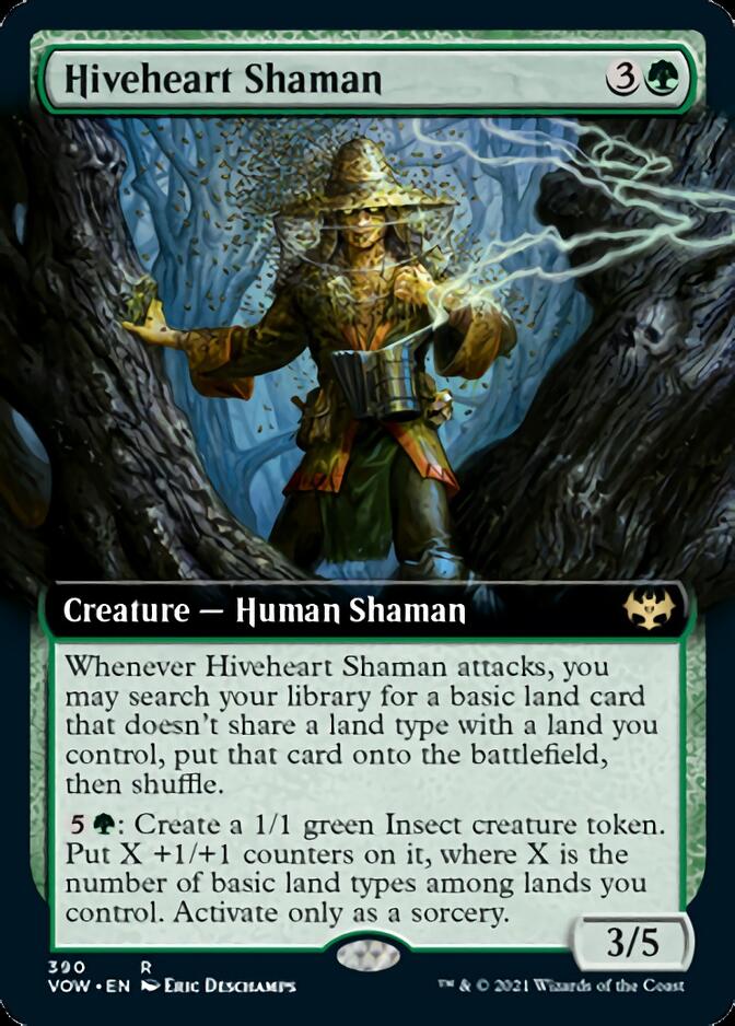 Hiveheart Shaman (Extended Art) [Innistrad: Crimson Vow] | Card Merchant Takapuna