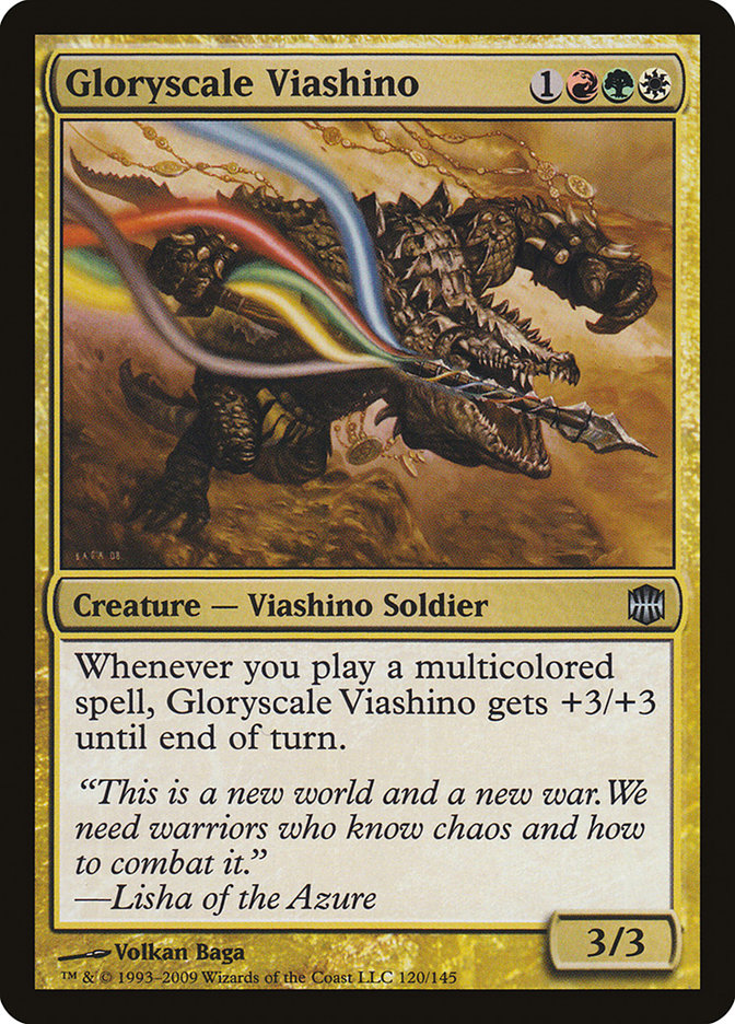 Gloryscale Viashino [Alara Reborn] | Card Merchant Takapuna