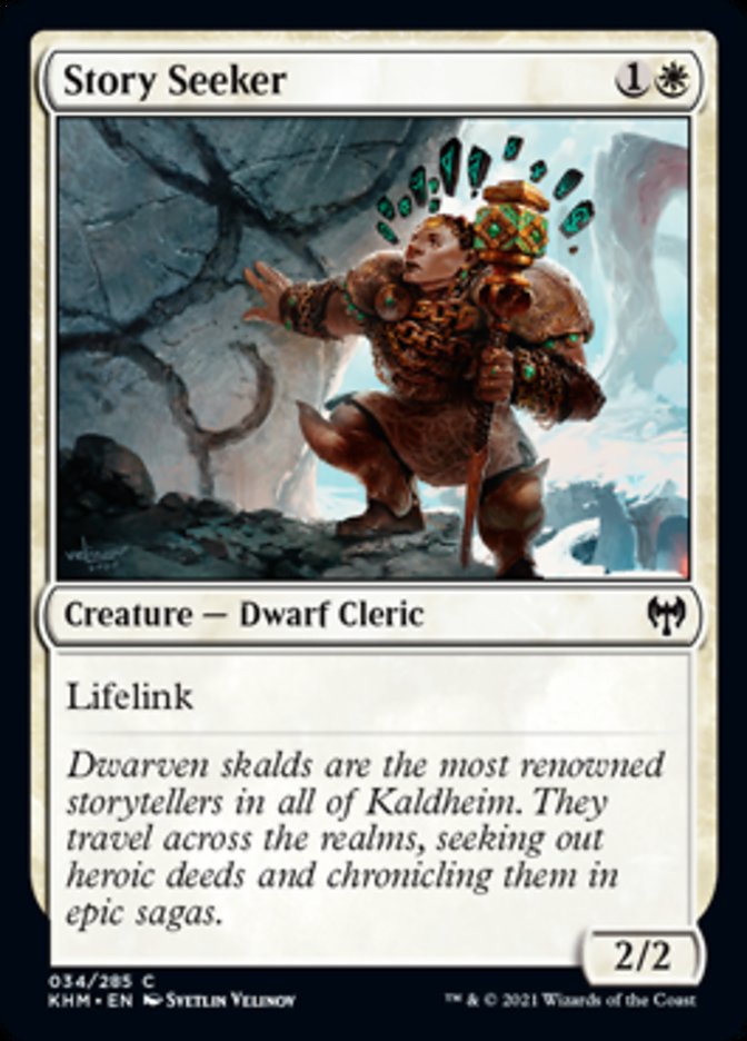 Story Seeker [Kaldheim] | Card Merchant Takapuna