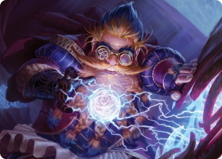 Storm-Kiln Artist Art Card [Strixhaven: School of Mages Art Series] | Card Merchant Takapuna