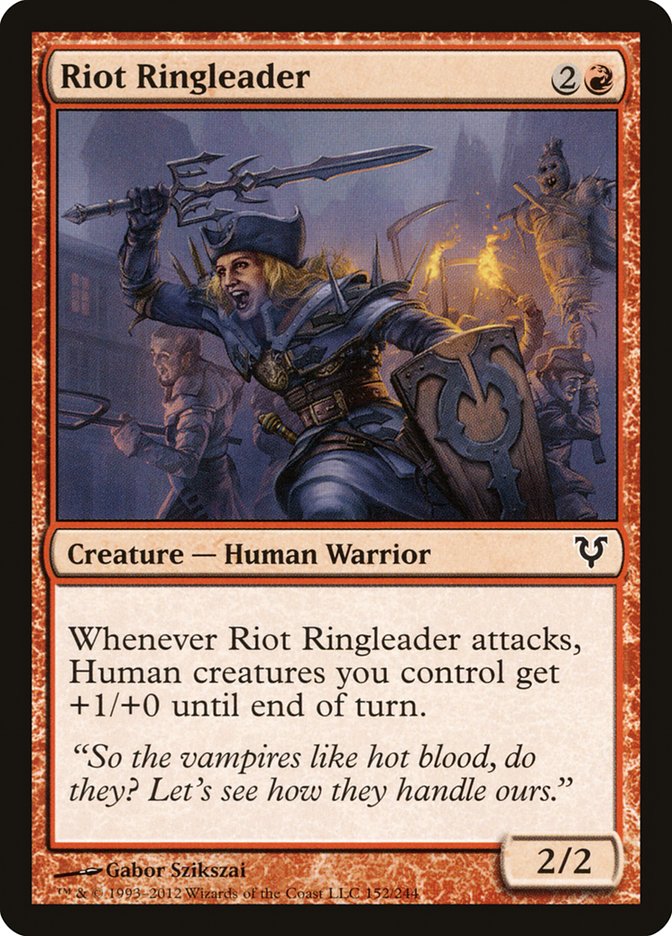 Riot Ringleader [Avacyn Restored] | Card Merchant Takapuna