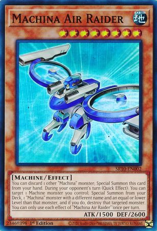 Machina Air Raider [SR10-EN002] Super Rare | Card Merchant Takapuna