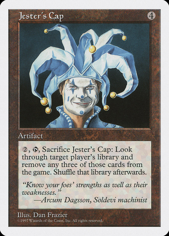 Jester's Cap [Fifth Edition] | Card Merchant Takapuna