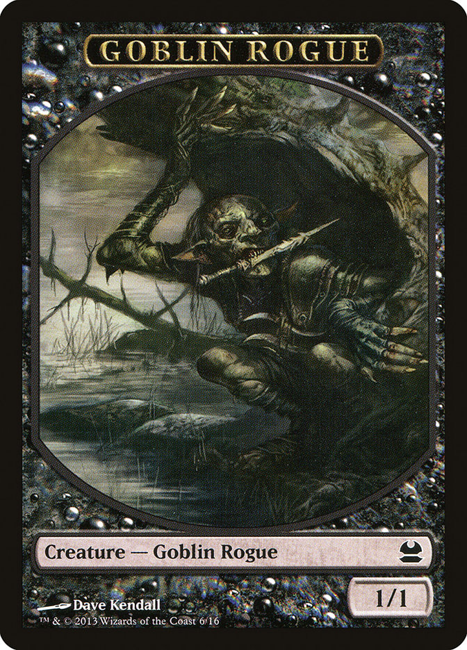 Goblin Rogue Token [Modern Masters Tokens] | Card Merchant Takapuna