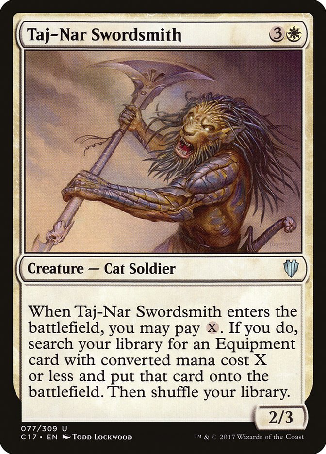 Taj-Nar Swordsmith [Commander 2017] | Card Merchant Takapuna