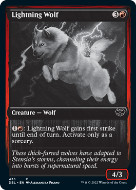 Lightning Wolf [Innistrad: Double Feature] | Card Merchant Takapuna