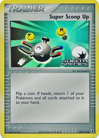 Super Scoop Up (100/113) (Stamped) [EX: Delta Species] | Card Merchant Takapuna