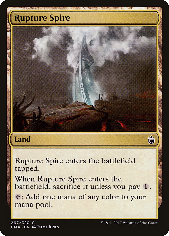 Rupture Spire [Commander Anthology] | Card Merchant Takapuna