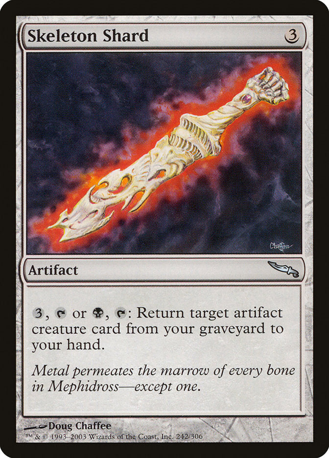 Skeleton Shard [Mirrodin] | Card Merchant Takapuna