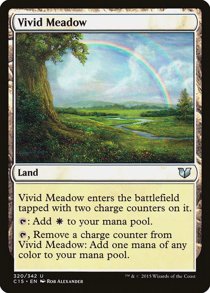 Vivid Meadow [Commander 2015] | Card Merchant Takapuna