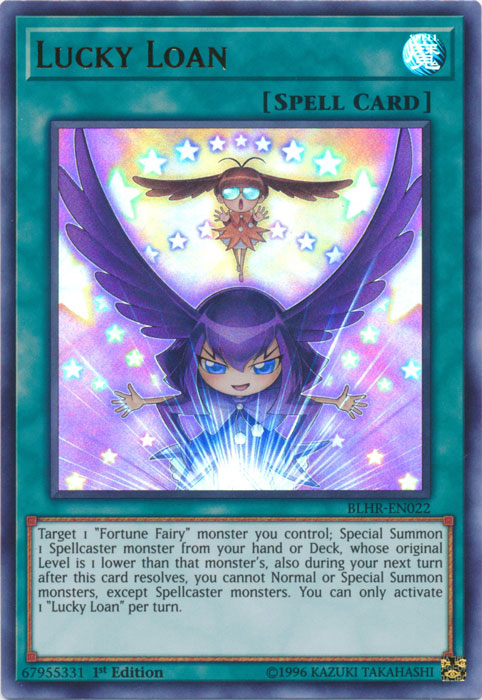 Lucky Loan [BLHR-EN022] Ultra Rare | Card Merchant Takapuna