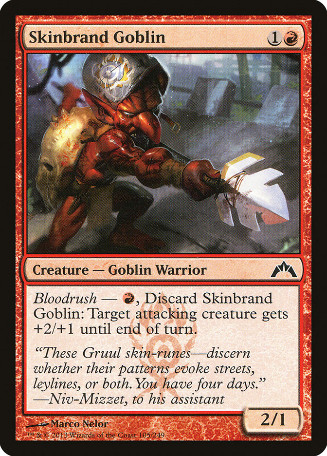 Skinbrand Goblin [Gatecrash] | Card Merchant Takapuna