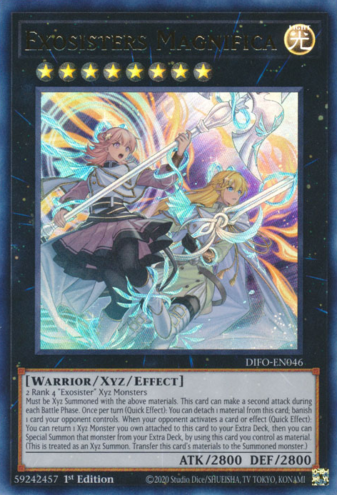 Exosisters Magnifica [DIFO-EN046] Ultra Rare | Card Merchant Takapuna