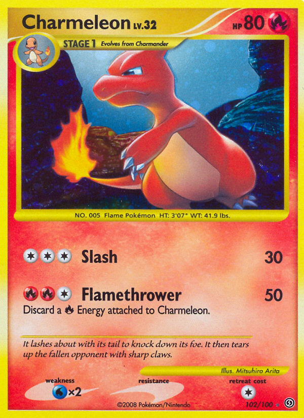 Charmeleon (102/100) [Diamond & Pearl: Stormfront] | Card Merchant Takapuna