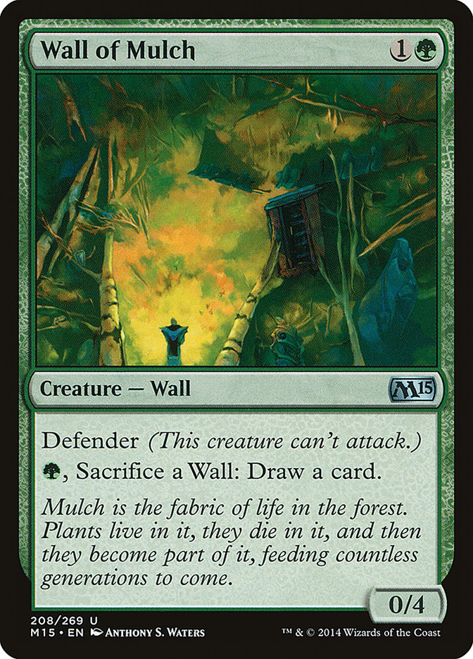 Wall of Mulch [Magic 2015] | Card Merchant Takapuna