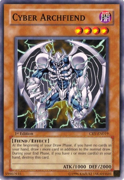 Cyber Archfiend [CRV-EN019] Common | Card Merchant Takapuna