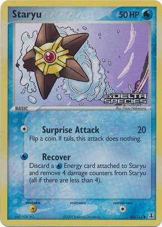 Staryu (85/113) (Stamped) [EX: Delta Species] | Card Merchant Takapuna