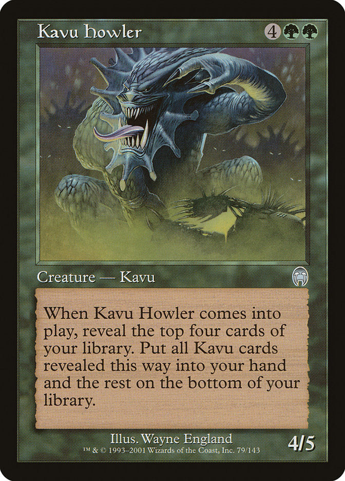 Kavu Howler [Apocalypse] | Card Merchant Takapuna