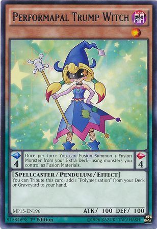 Performapal Trump Witch [MP15-EN196] Rare | Card Merchant Takapuna