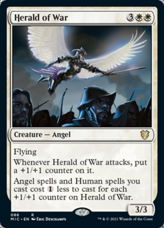 Herald of War [Innistrad: Midnight Hunt Commander] | Card Merchant Takapuna