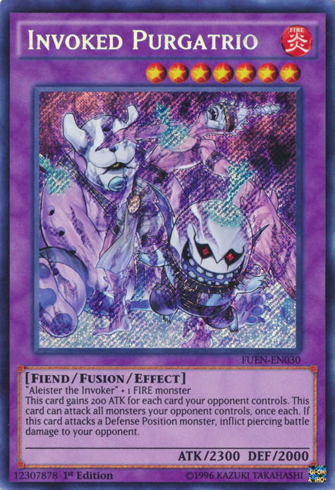 Invoked Purgatrio [FUEN-EN030] Secret Rare | Card Merchant Takapuna