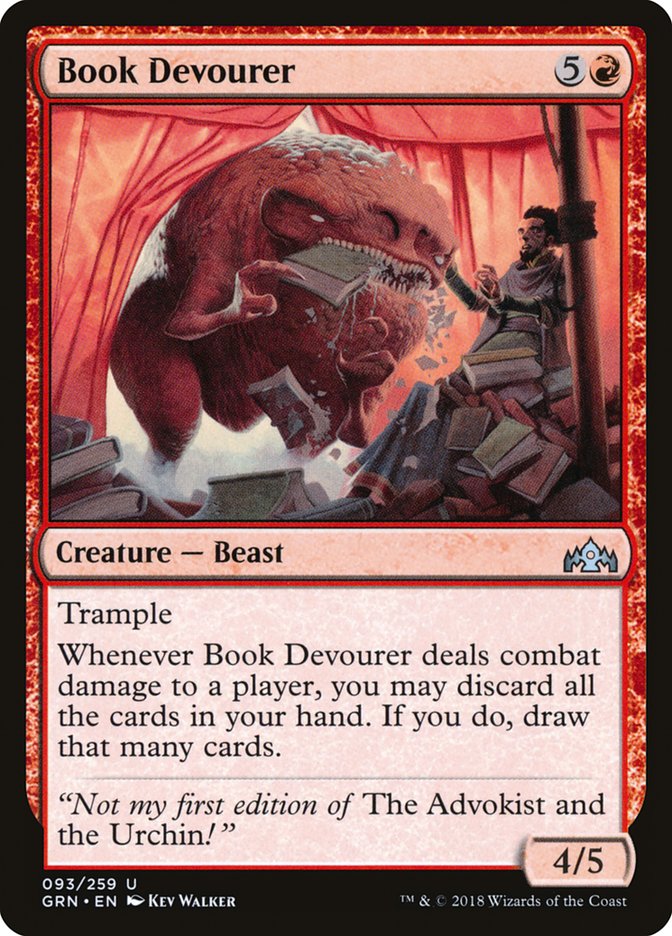 Book Devourer [Guilds of Ravnica] | Card Merchant Takapuna