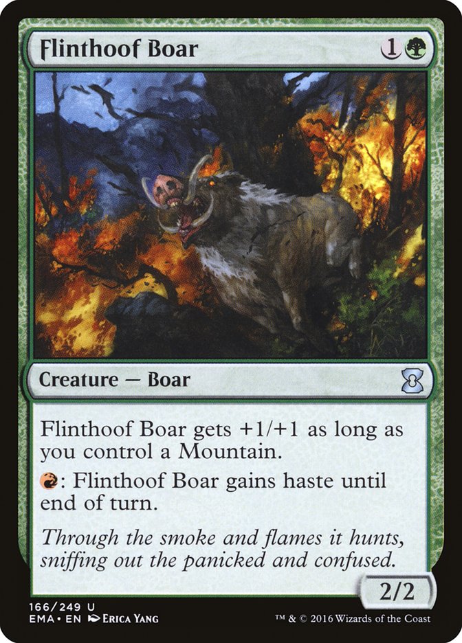 Flinthoof Boar [Eternal Masters] | Card Merchant Takapuna