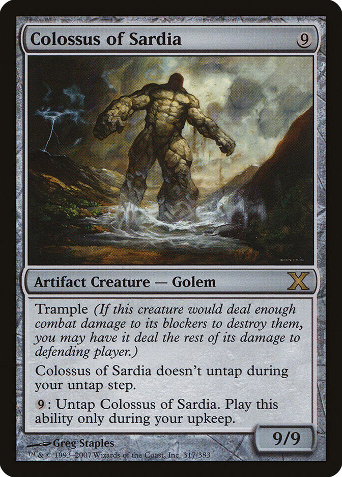 Colossus of Sardia [Tenth Edition] | Card Merchant Takapuna