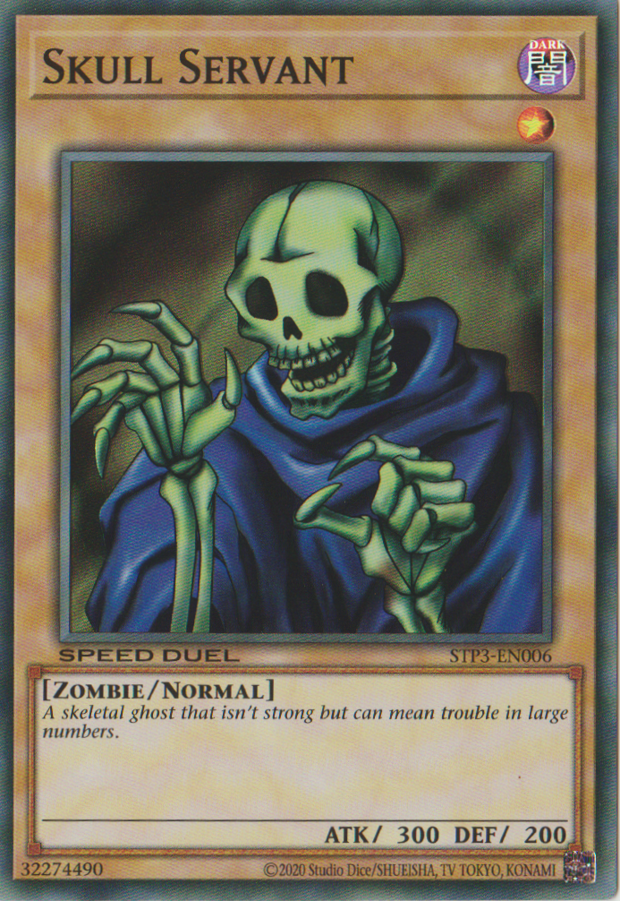 Skull Servant [STP3-EN006] Super Rare | Card Merchant Takapuna