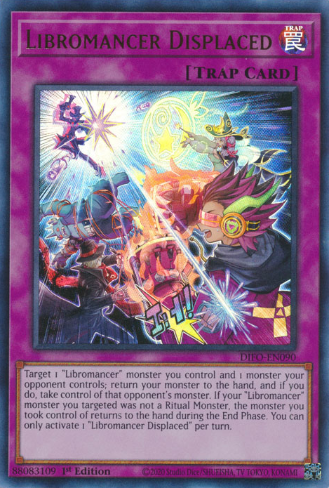 Libromancer Displaced [DIFO-EN090] Ultra Rare | Card Merchant Takapuna