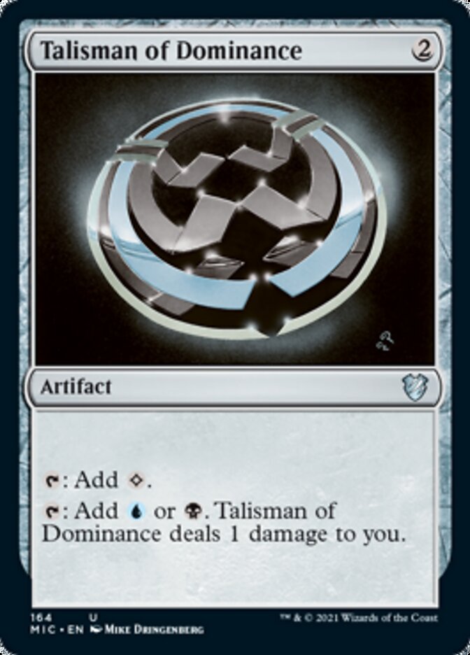 Talisman of Dominance [Innistrad: Midnight Hunt Commander] | Card Merchant Takapuna