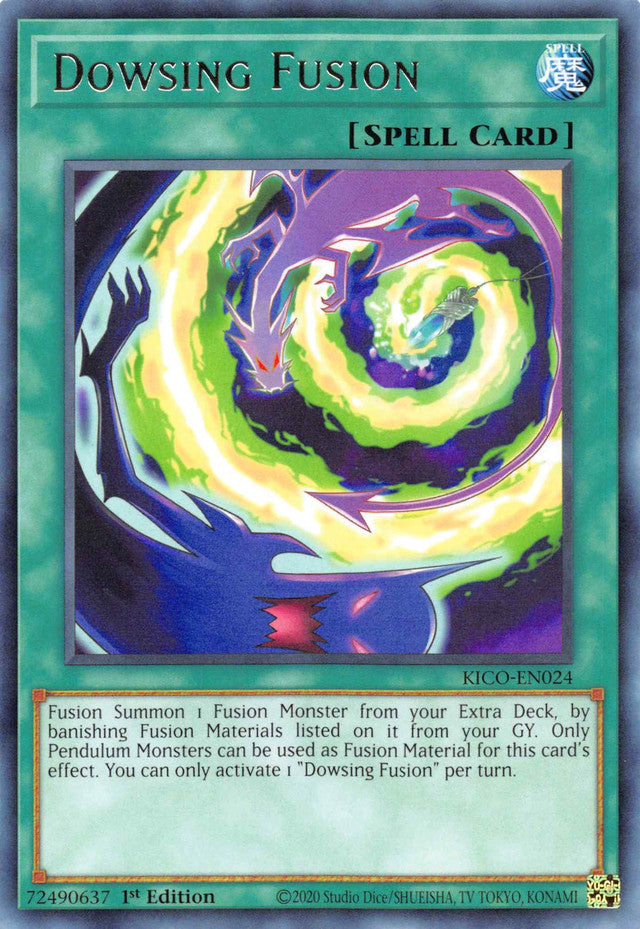 Dowsing Fusion (Rare) [KICO-EN024] Rare | Card Merchant Takapuna