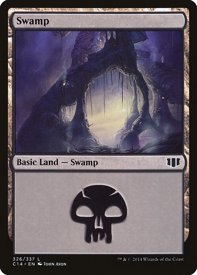 Swamp (326) [Commander 2014] | Card Merchant Takapuna