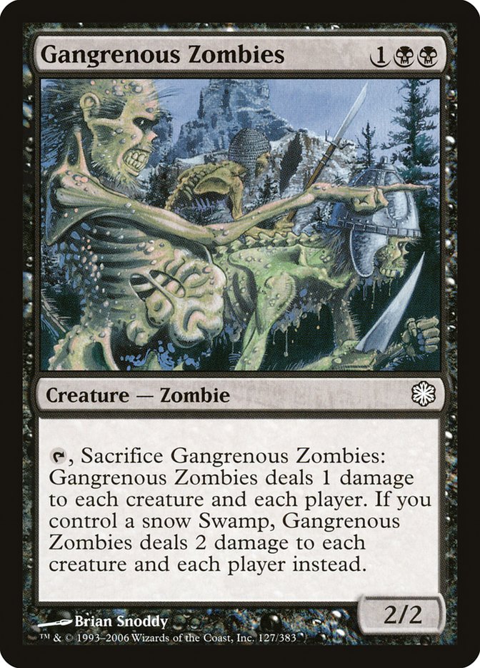 Gangrenous Zombies [Coldsnap Theme Decks] | Card Merchant Takapuna