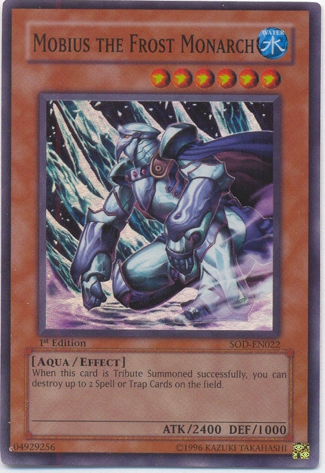 Mobius the Frost Monarch [SOD-EN022] Super Rare | Card Merchant Takapuna