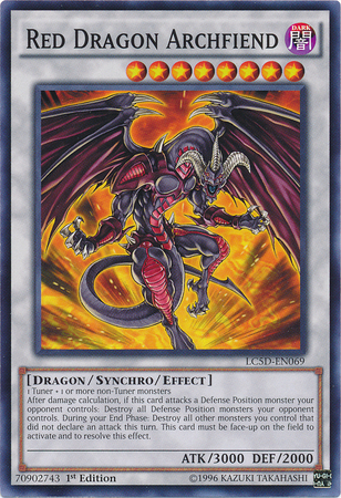 Red Dragon Archfiend [LC5D-EN069] Common | Card Merchant Takapuna